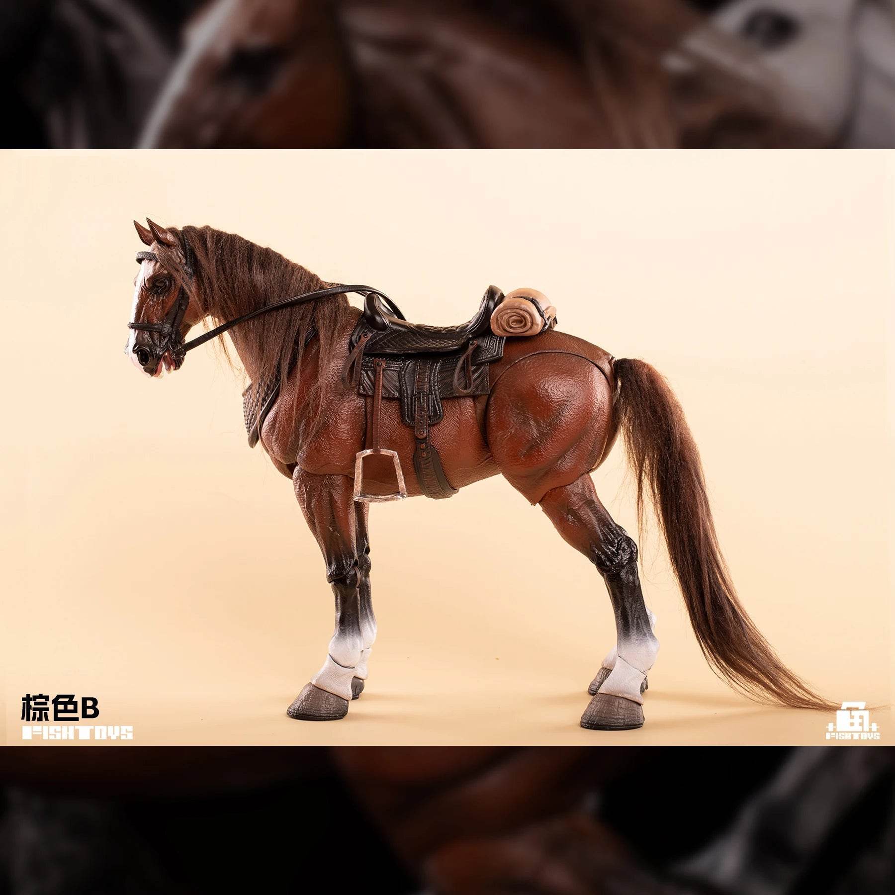 In Stock Fish Toys Horse Basic Model 1/12 Action Figure - ToylandEU