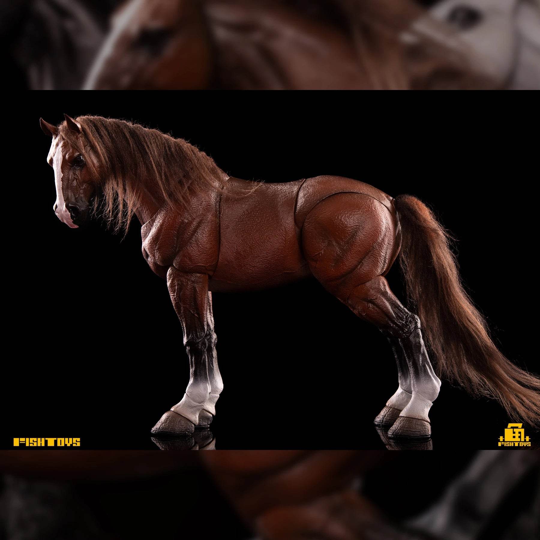 In Stock Fish Toys Horse Basic Model 1/12 Action Figure - ToylandEU