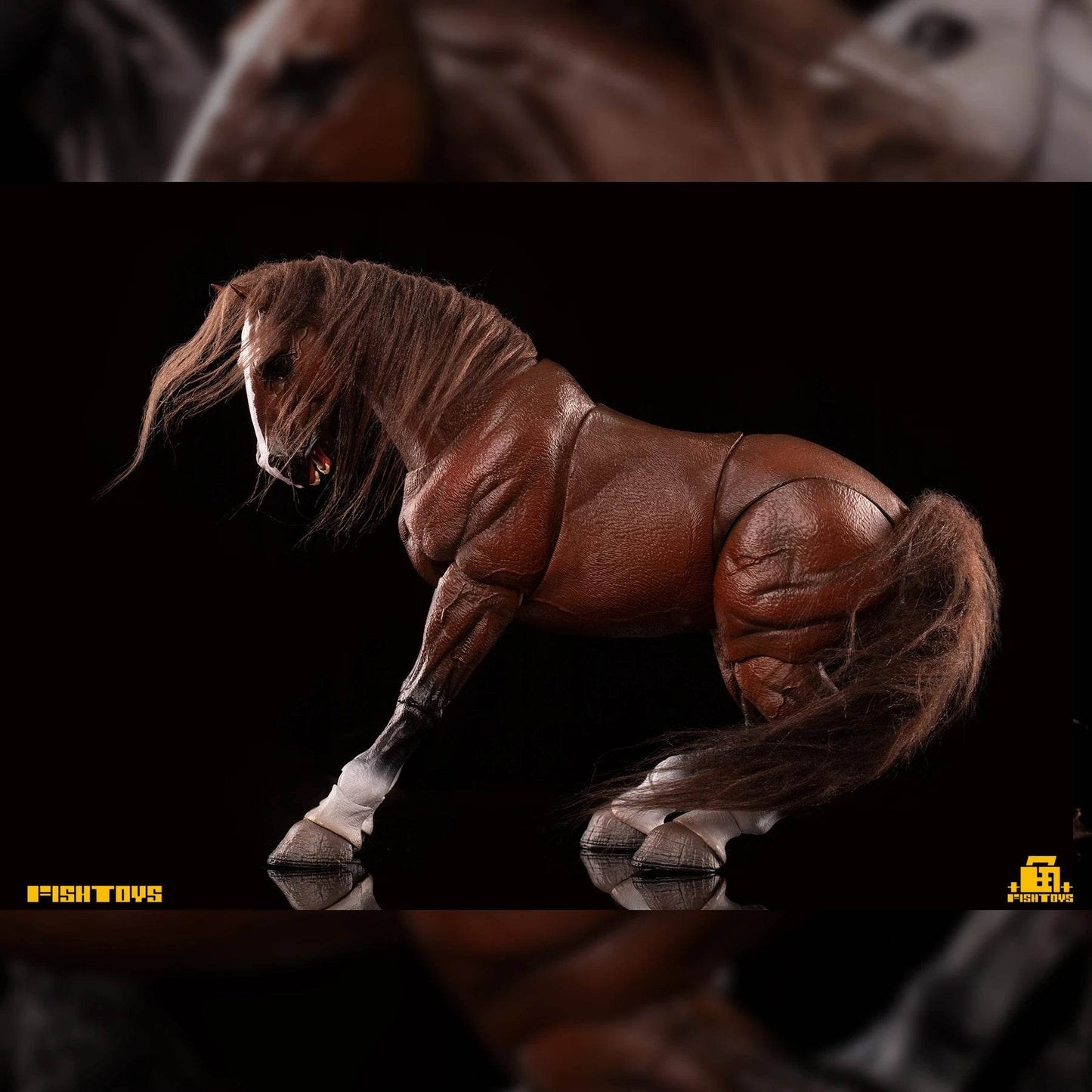 In Stock Fish Toys Horse Basic Model 1/12 Action Figure - ToylandEU