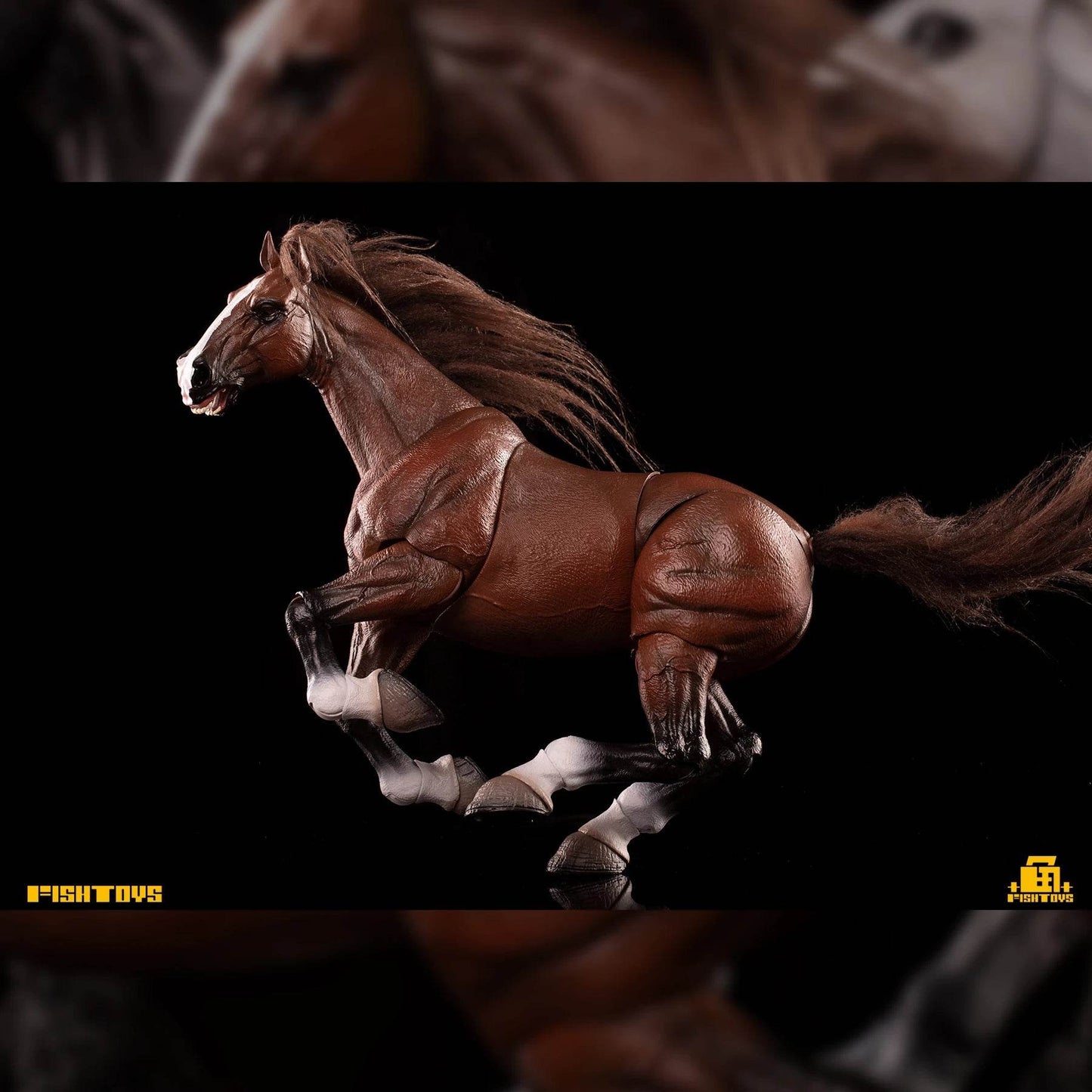 In Stock Fish Toys Horse Basic Model 1/12 Action Figure - ToylandEU