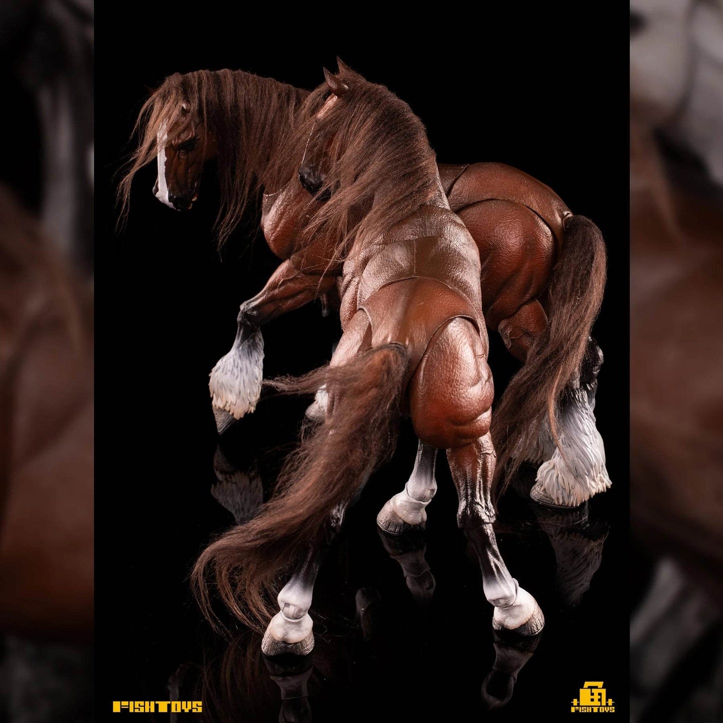 In Stock Fish Toys Horse Basic Model 1/12 Action Figure - ToylandEU