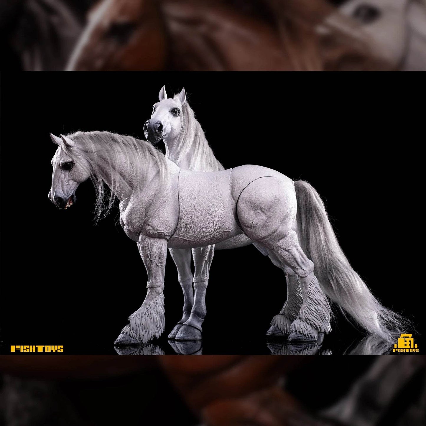 In Stock Fish Toys Horse Basic Model 1/12 Action Figure - ToylandEU
