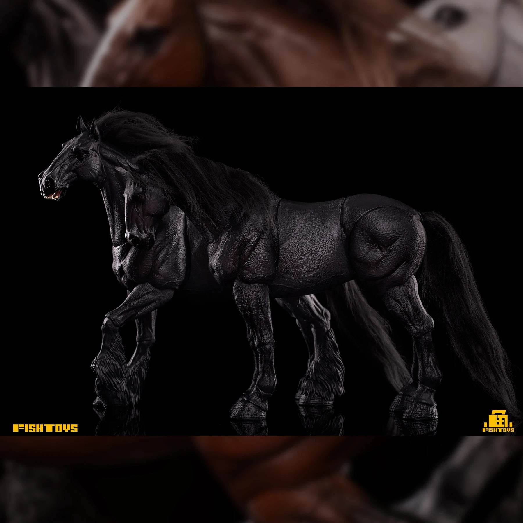 In Stock Fish Toys Horse Basic Model 1/12 Action Figure - ToylandEU