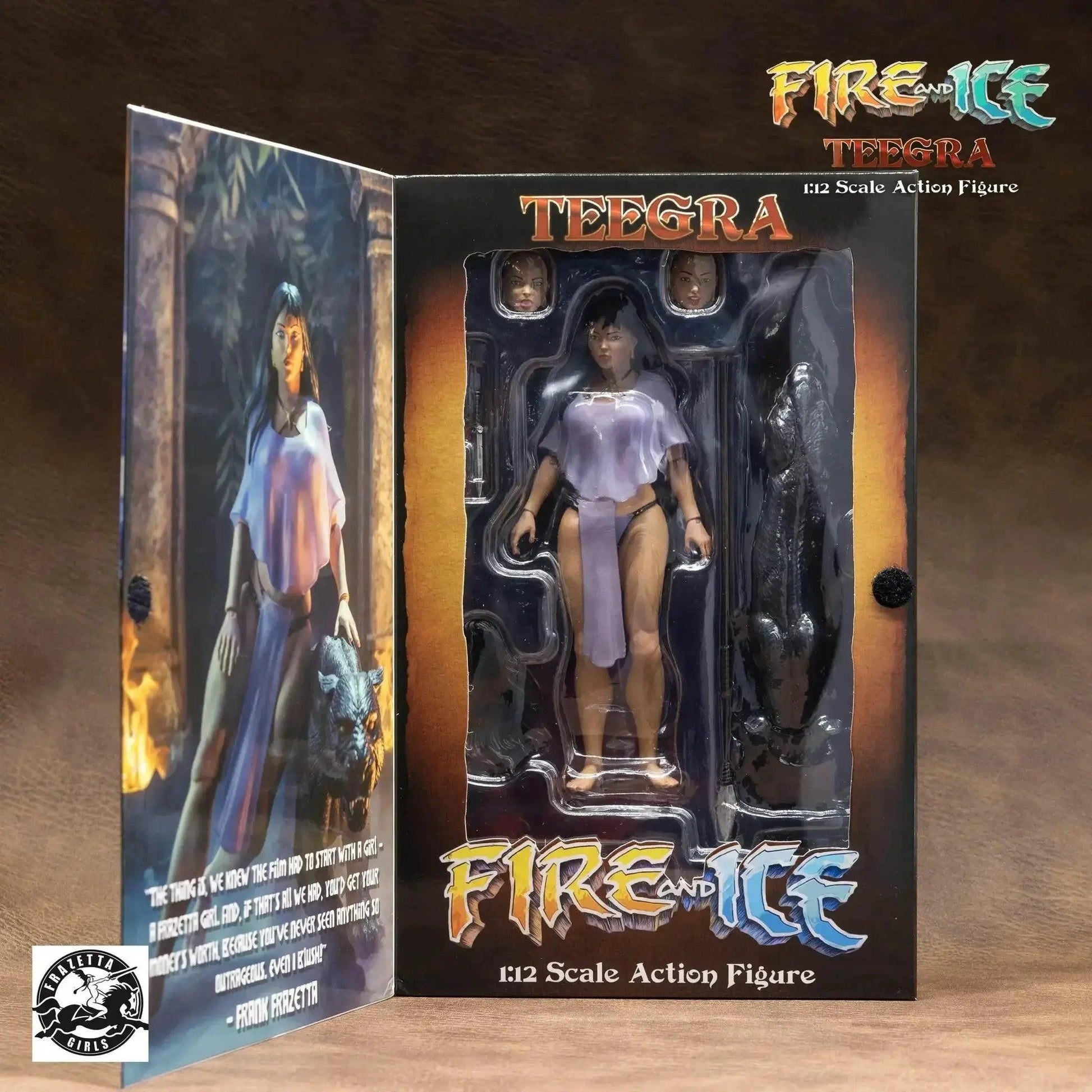  In Stock Frazettagirl Frazetta Daughter 1/12 Teague Panther Set -  ToylandEU™