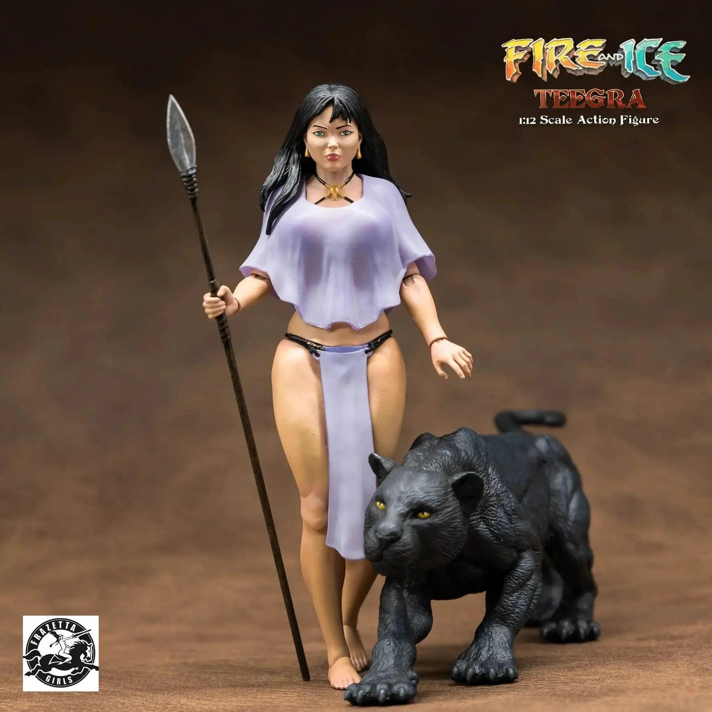  In Stock Frazettagirl Frazetta Daughter 1/12 Teague Panther Set -  ToylandEU™