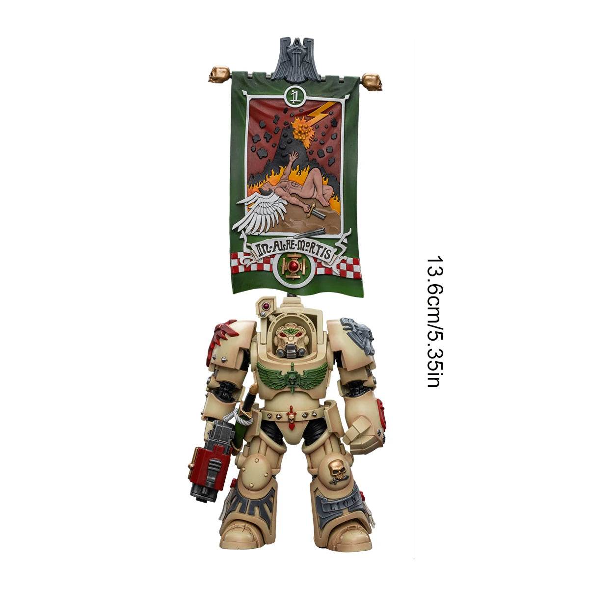 In Stock JOYTOY Warhammer 40K Dark Angels Deathwing Ancient Action Figure - ToylandEU