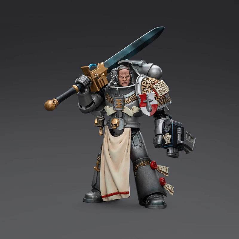 In Stock JOYTOY Warhammer 40K Grey Knights Justicar Figure - ToylandEU