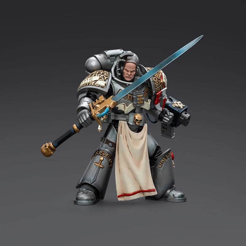 In Stock JOYTOY Warhammer 40K Grey Knights Justicar Figure - ToylandEU