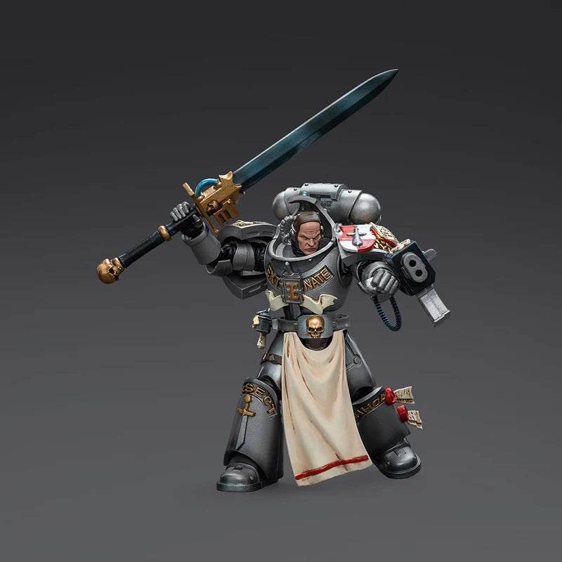 In Stock JOYTOY Warhammer 40K Grey Knights Justicar Figure - ToylandEU