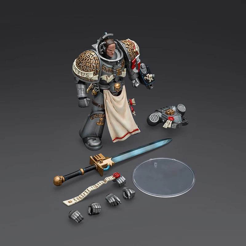 In Stock JOYTOY Warhammer 40K Grey Knights Justicar Figure - ToylandEU