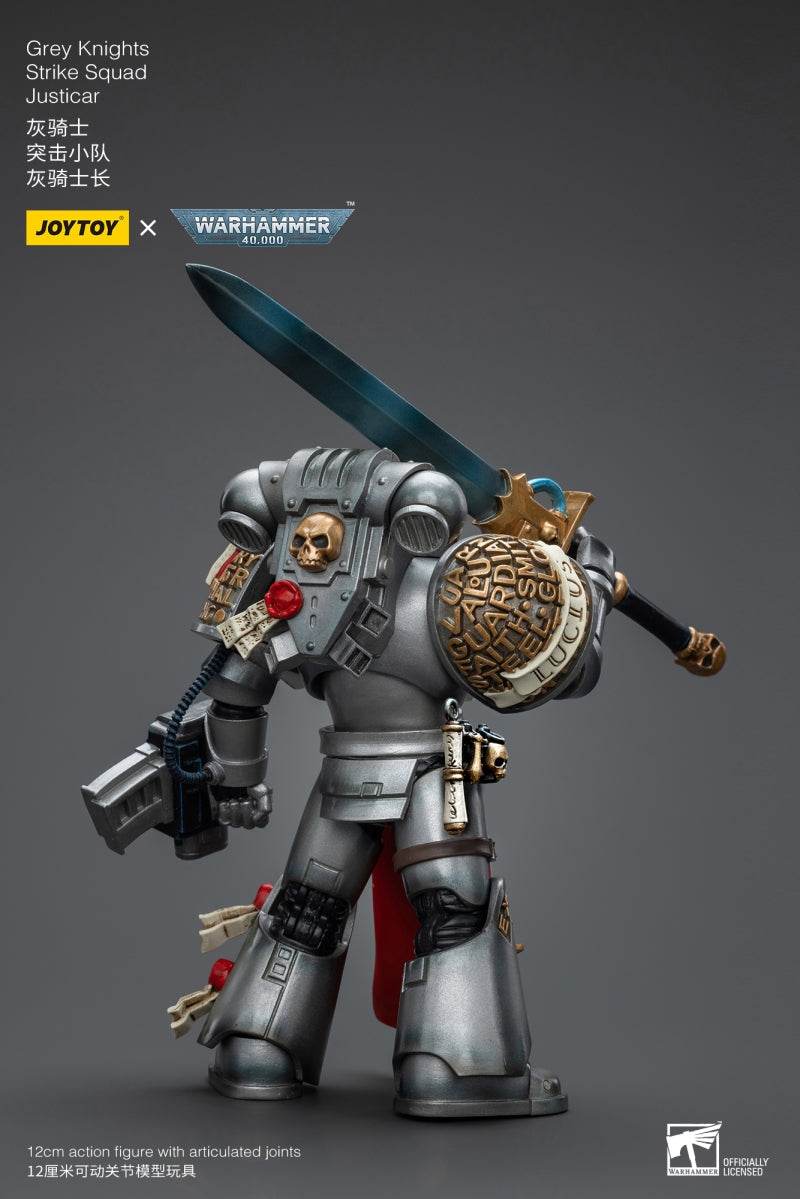 In Stock JOYTOY Warhammer 40K Grey Knights Justicar Figure - ToylandEU