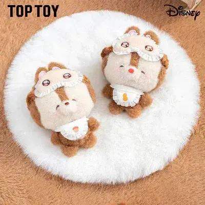 [In Stock] MINISO Disney Squinting Sleepwear Series Plush Keychains Gift Blind Box - ToylandEU