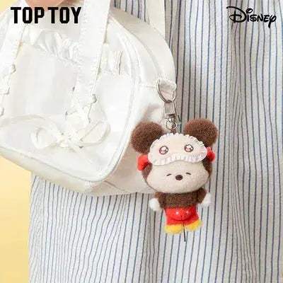 [In Stock] MINISO Disney Squinting Sleepwear Series Plush Keychains Gift Blind Box - ToylandEU