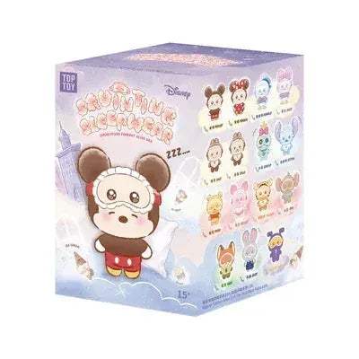 [In Stock] MINISO Disney Squinting Sleepwear Series Plush Keychains Gift Blind Box - ToylandEU