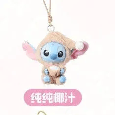  [In Stock] MINISO Stitch Eat Something Before Sleep Plush Keychain Blind Box -  ToylandEU™