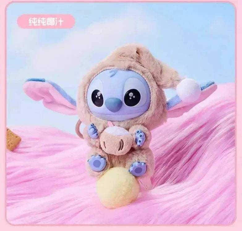 [In Stock] MINISO Stitch Eat Something Before Sleep Plush Keychain Blind Box - ToylandEU