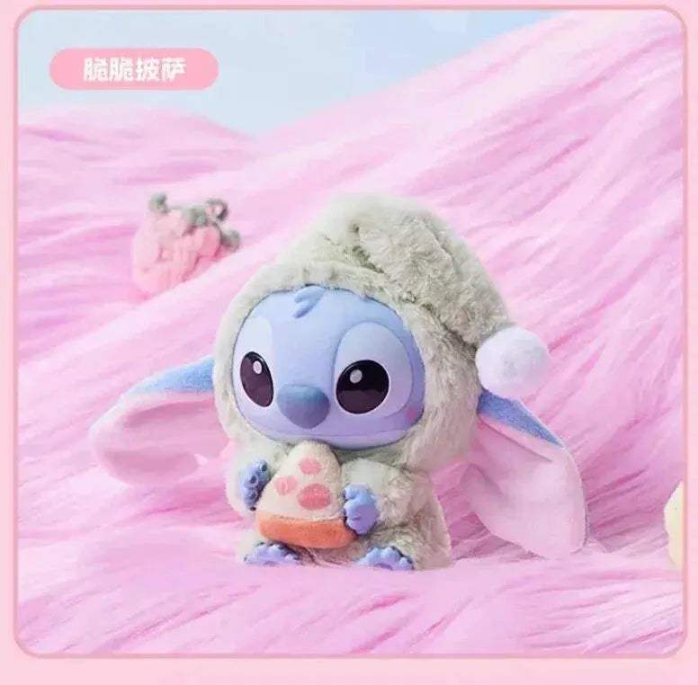 [In Stock] MINISO Stitch Eat Something Before Sleep Plush Keychain Blind Box - ToylandEU