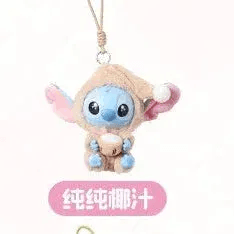 [In Stock] MINISO Stitch Eat Something Before Sleep Plush Keychain Blind Box - ToylandEU