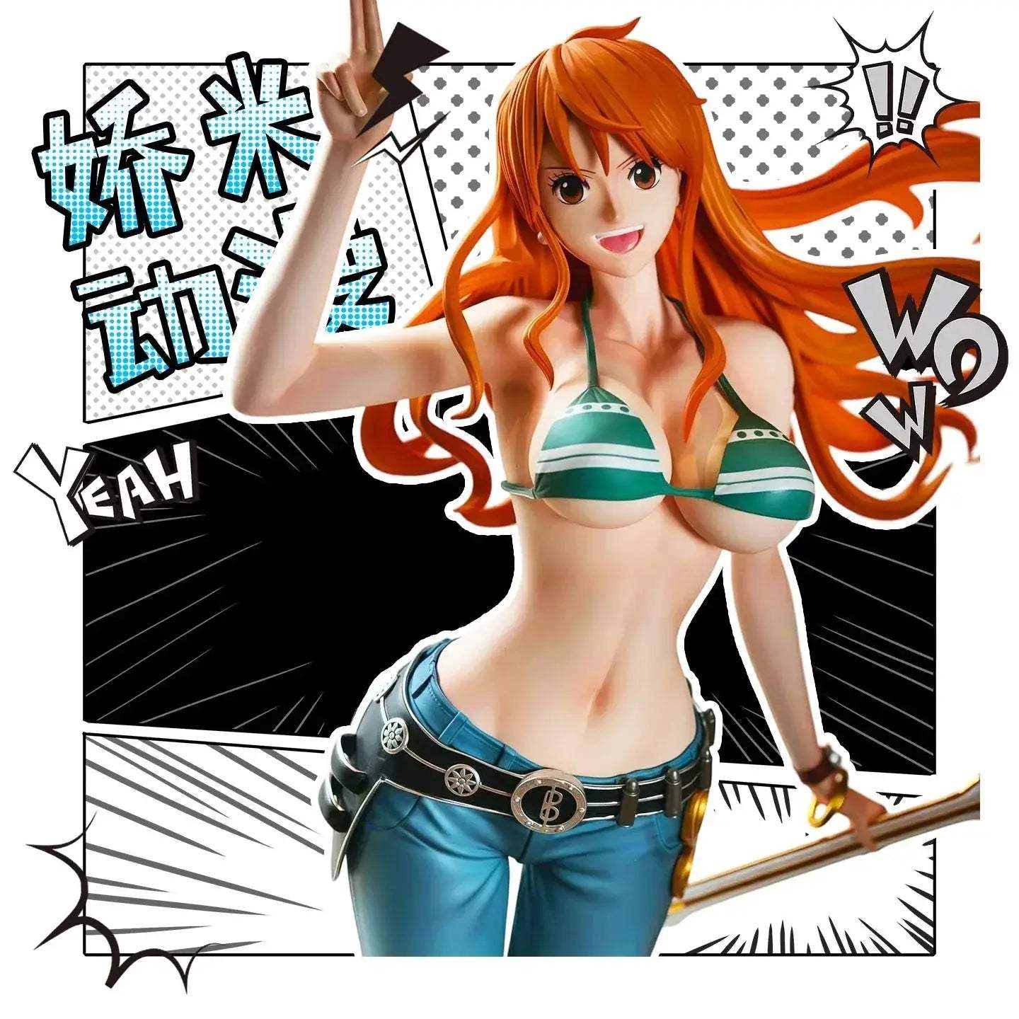 In Stock One Piece Nami Figure PVC Statue Collectible Gift - ToylandEU
