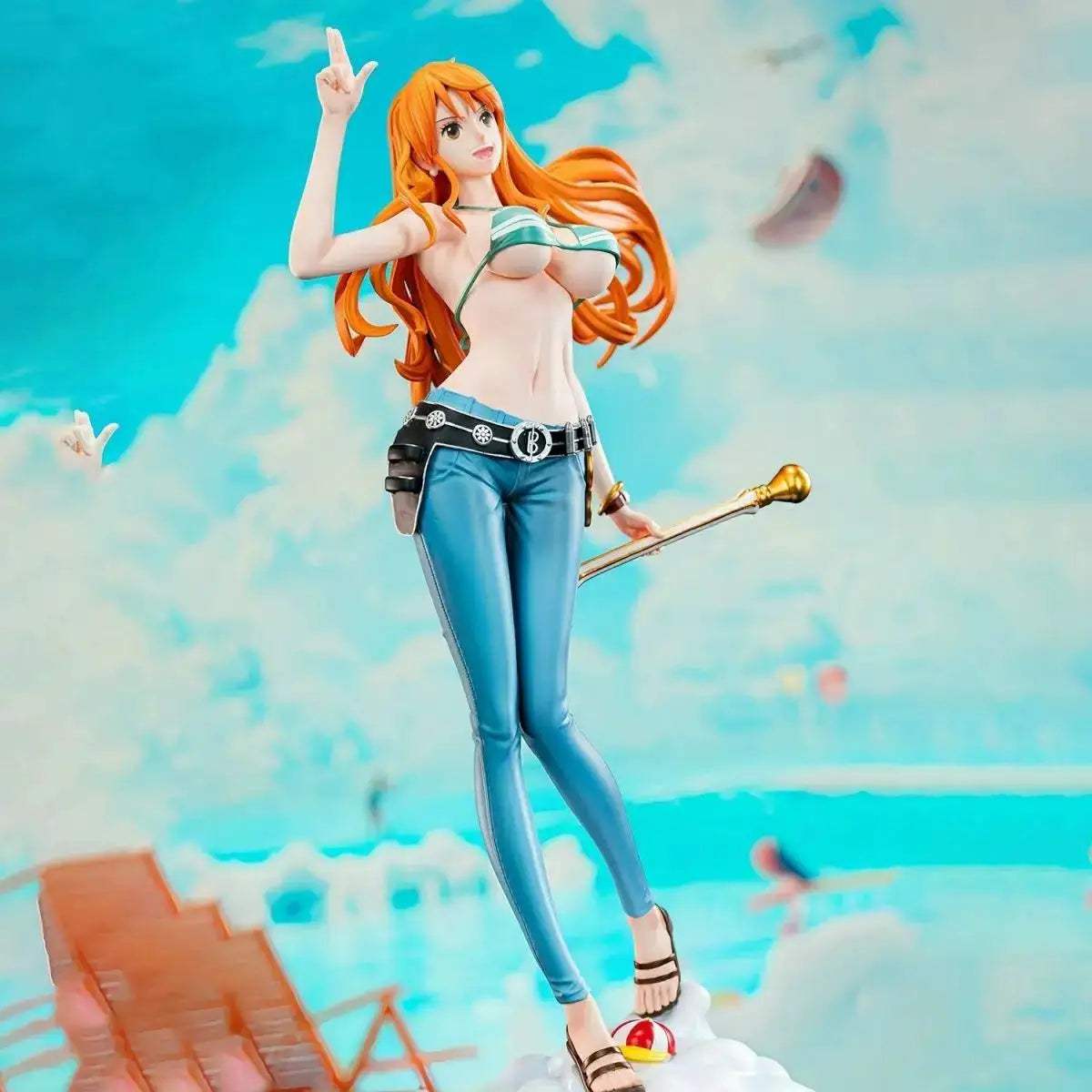 In Stock One Piece Nami Figure PVC Statue Collectible Gift - ToylandEU