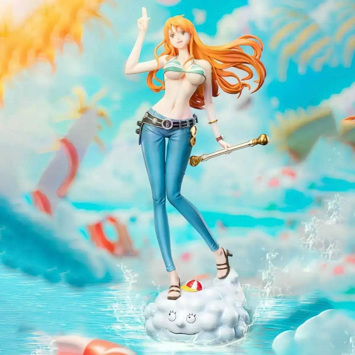 In Stock One Piece Nami Figure PVC Statue Collectible Gift - ToylandEU