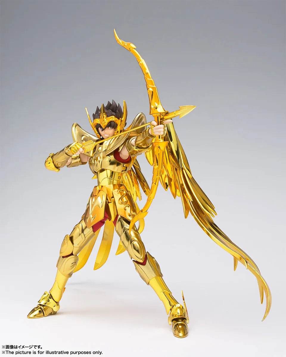 In Stock Original Bandai Saint Seiya Myth Cloth EX Seiya Sagittarius Figure - ToylandEU