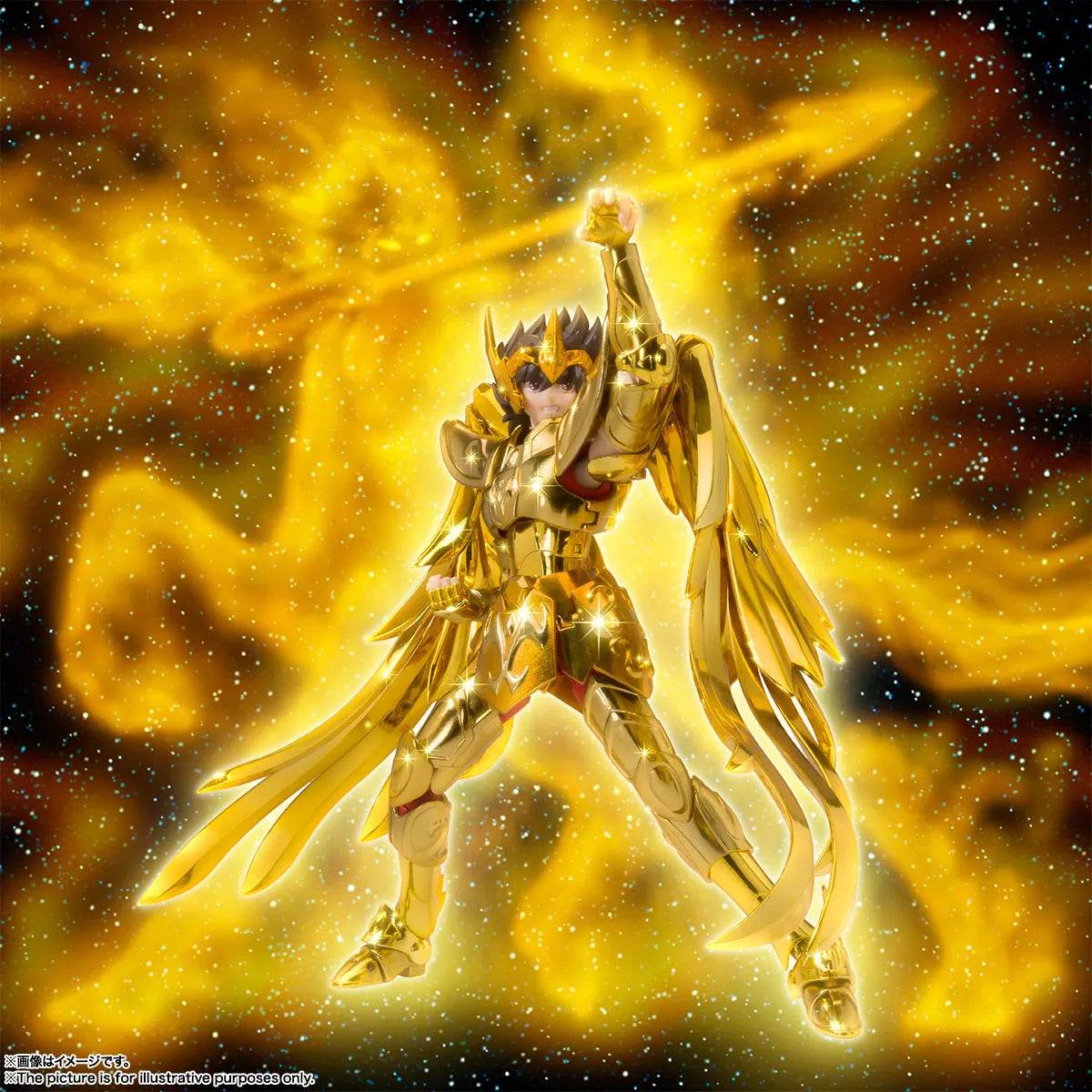 In Stock Original Bandai Saint Seiya Myth Cloth EX Seiya Sagittarius Figure - ToylandEU