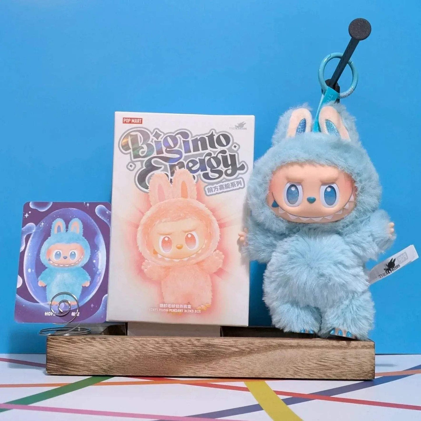 [In Stock] POPMART Big into Energy Series-Vinyl Plush Pendant Blind Box Labubu - ToylandEU