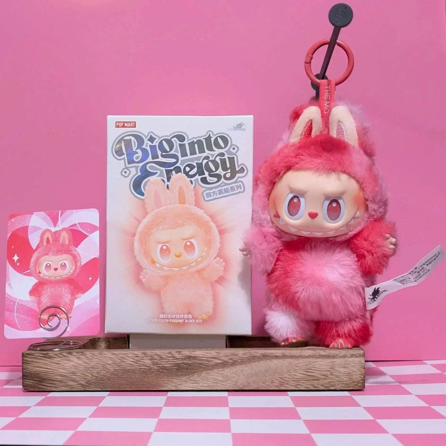 [In Stock] POPMART Big into Energy Series-Vinyl Plush Pendant Blind Box Labubu - ToylandEU