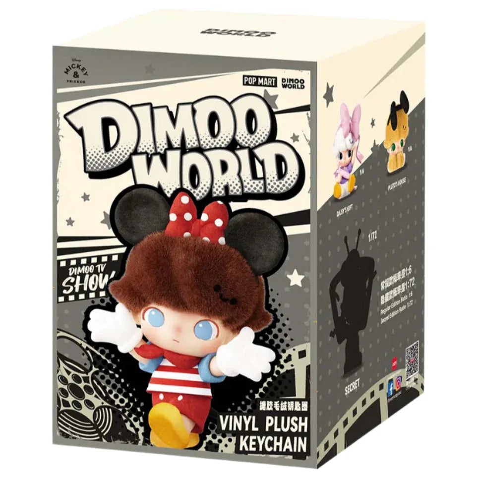 Dimoo World Disney Vinyl Plush Keychain Blind Box Sealed - ToylandEU