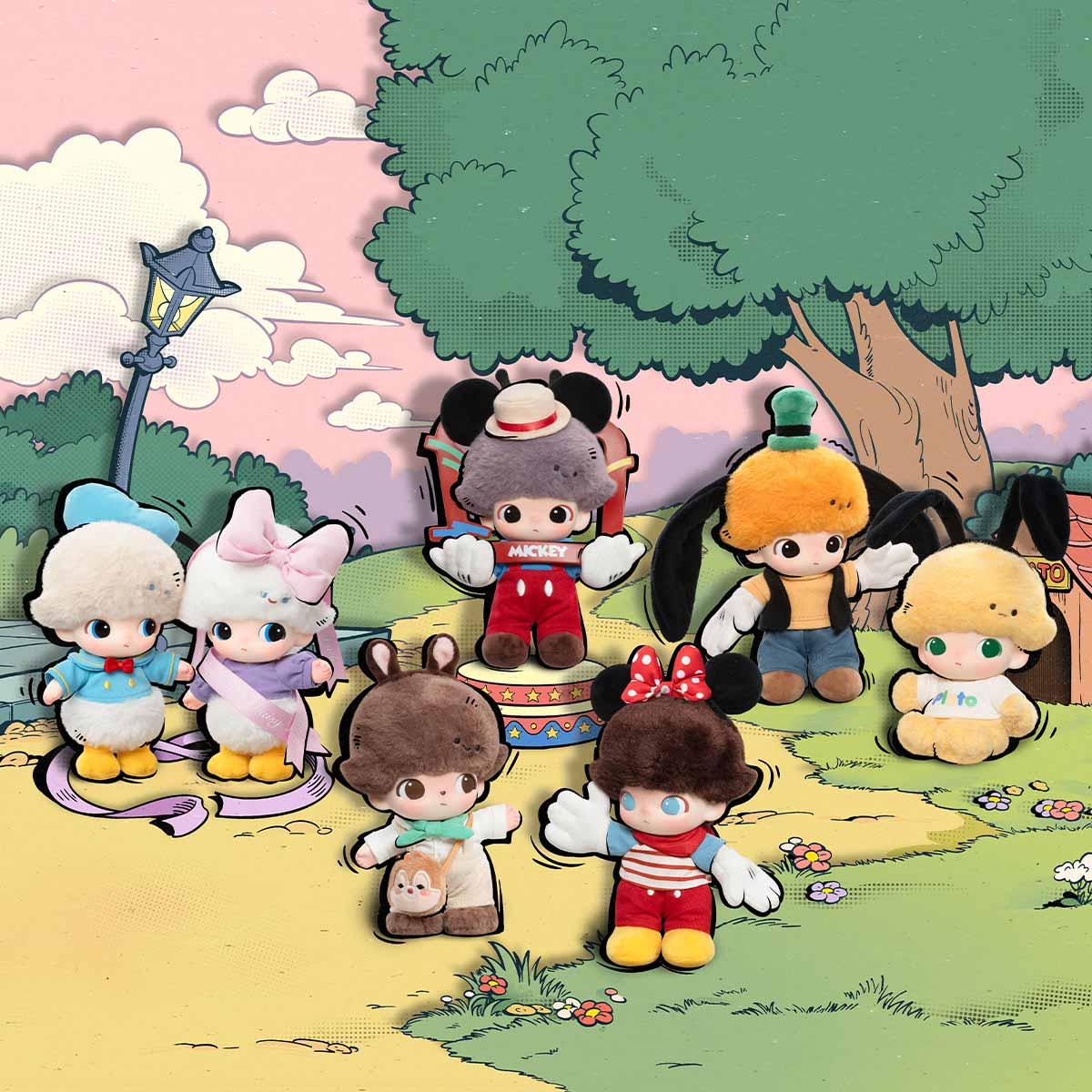 Dimoo World Disney Vinyl Plush Keychain Blind Box Sealed - ToylandEU