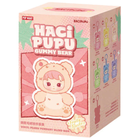 [In Stock] POPMART HACIPUPU Gummy Bear Series-Vinyl Plush Pendant Blind Box (SEALED) - ToylandEU