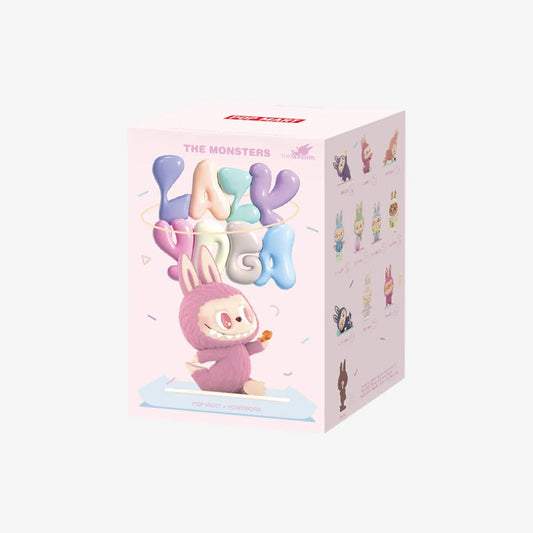 POPMART Labubu Lazy Yoga Blind Box Figures Sealed Case - ToylandEU