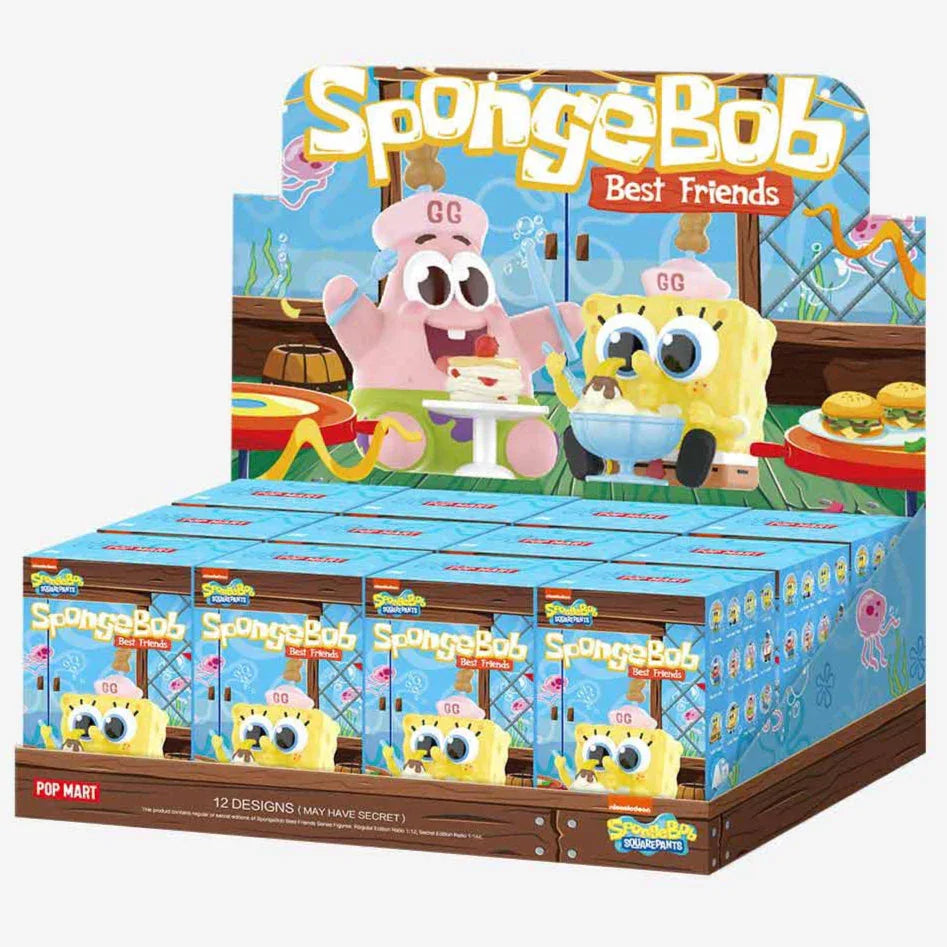 SpongeBob Figures Blind Box Best Friends Series Exclusive Collectible - ToylandEU