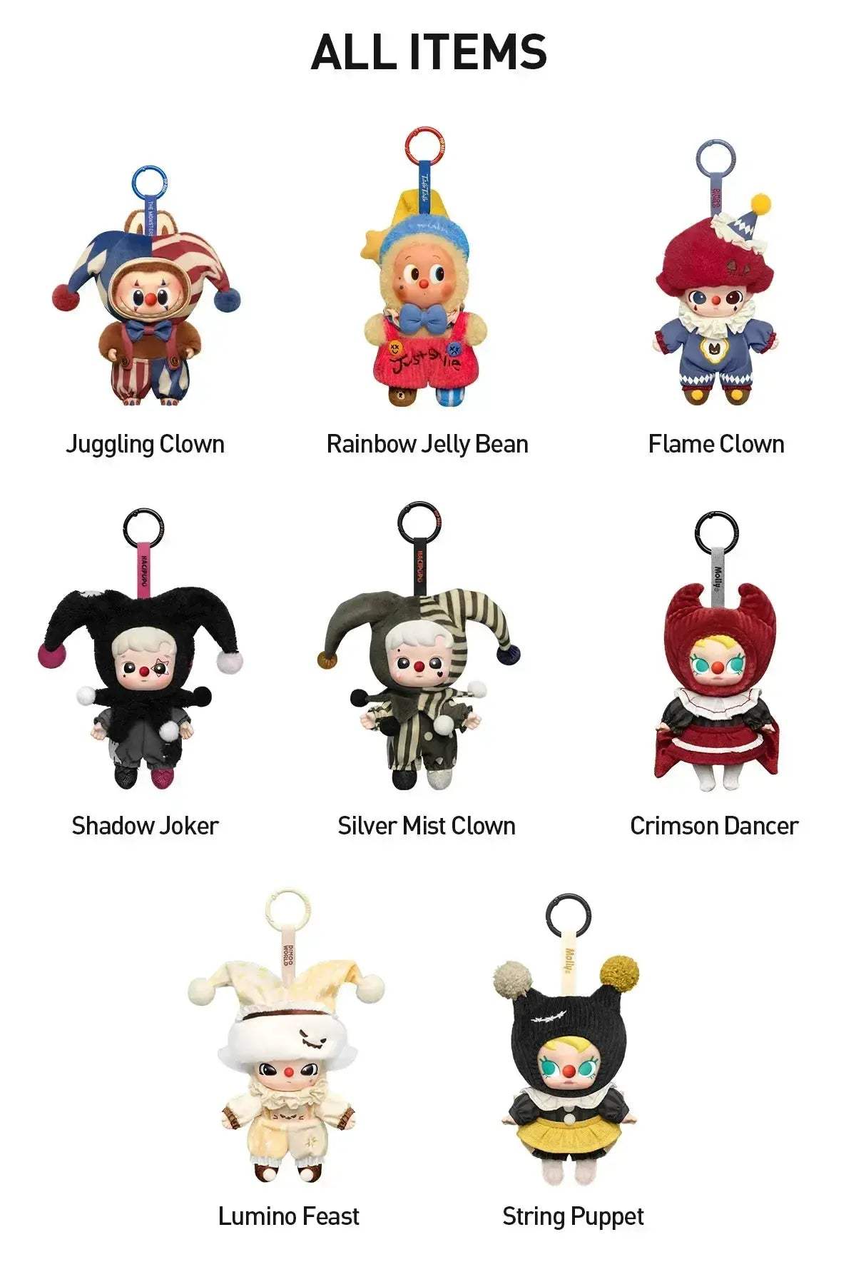 POPMART Why So Serious Vinyl Plush Pendant Blind Box Collectible - ToylandEU