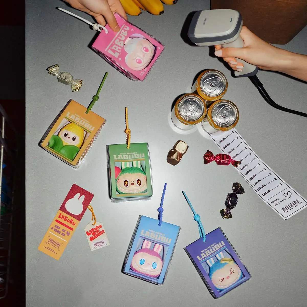 [In Stock] POPMART Wacky Mart Series-Pinch Pendant Squishy Charm Blind Box (SEALED) - ToylandEU