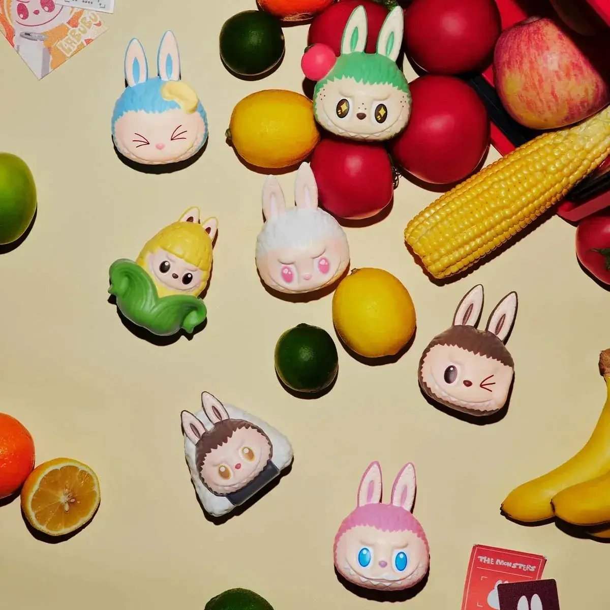 [In Stock] POPMART Wacky Mart Series-Pinch Pendant Squishy Charm Blind Box (SEALED) - ToylandEU