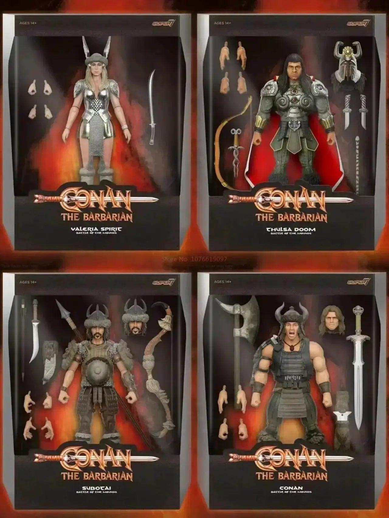  In Stock Super 7 Seven Inch Joint Movable Doll King Conan -  ToylandEU™