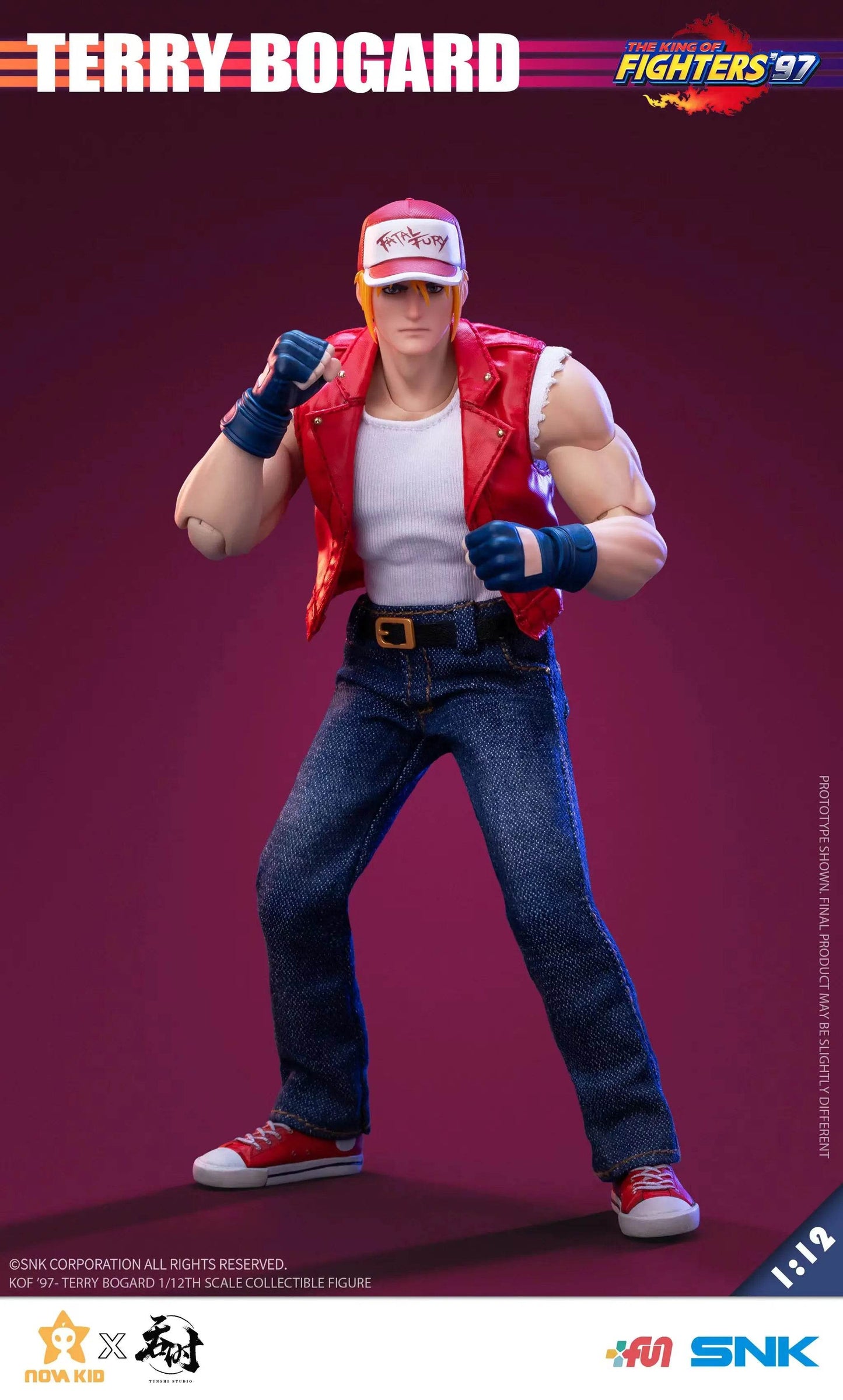In Stock TS-XZZ-005 1/12 Scale Terry Bogard Action Figure - ToylandEU