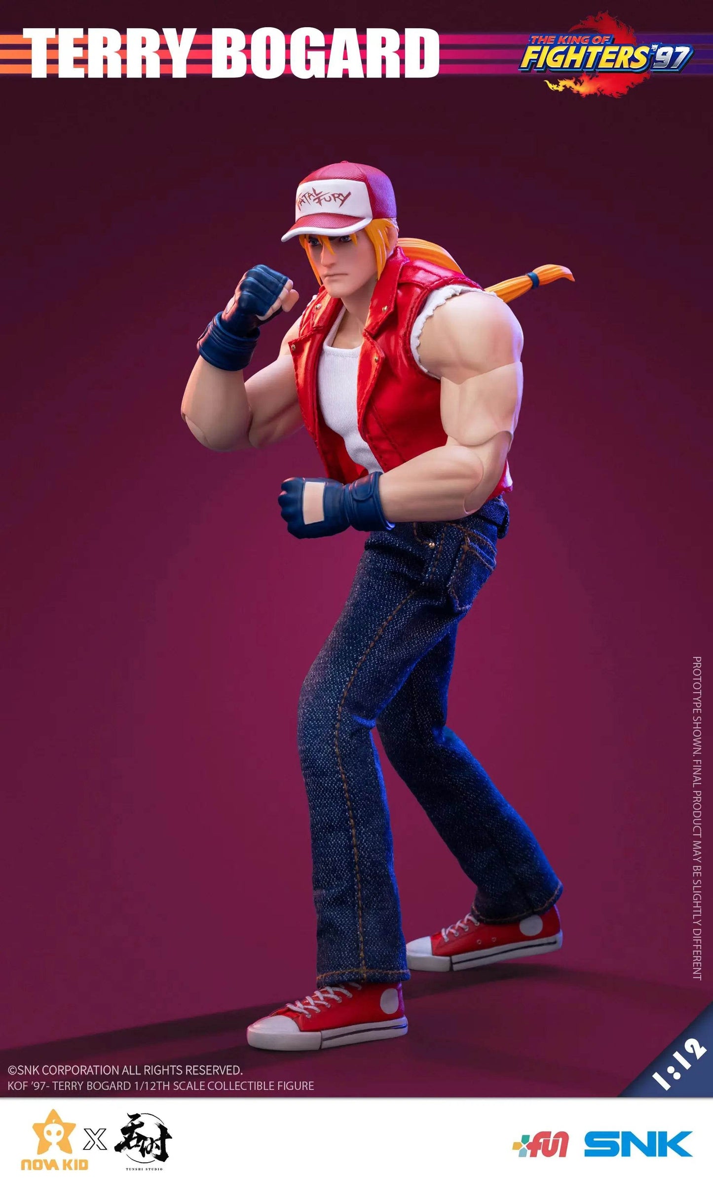 In Stock TS-XZZ-005 1/12 Scale Terry Bogard Action Figure - ToylandEU