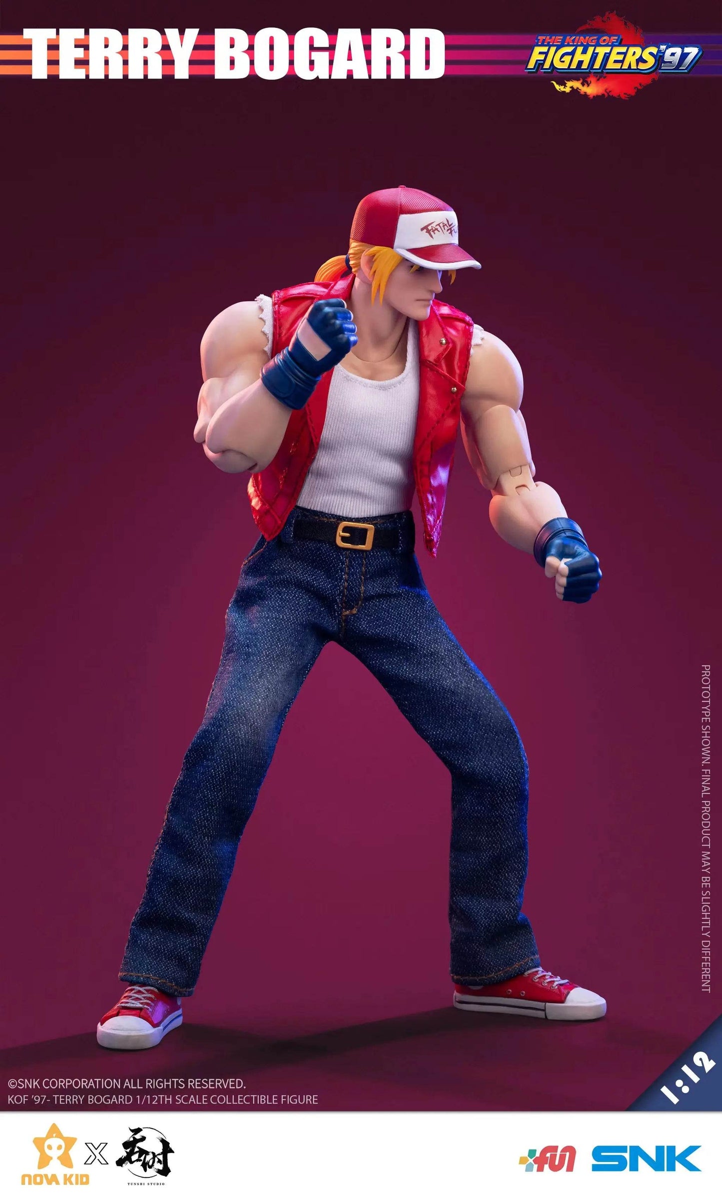 In Stock TS-XZZ-005 1/12 Scale Terry Bogard Action Figure - ToylandEU