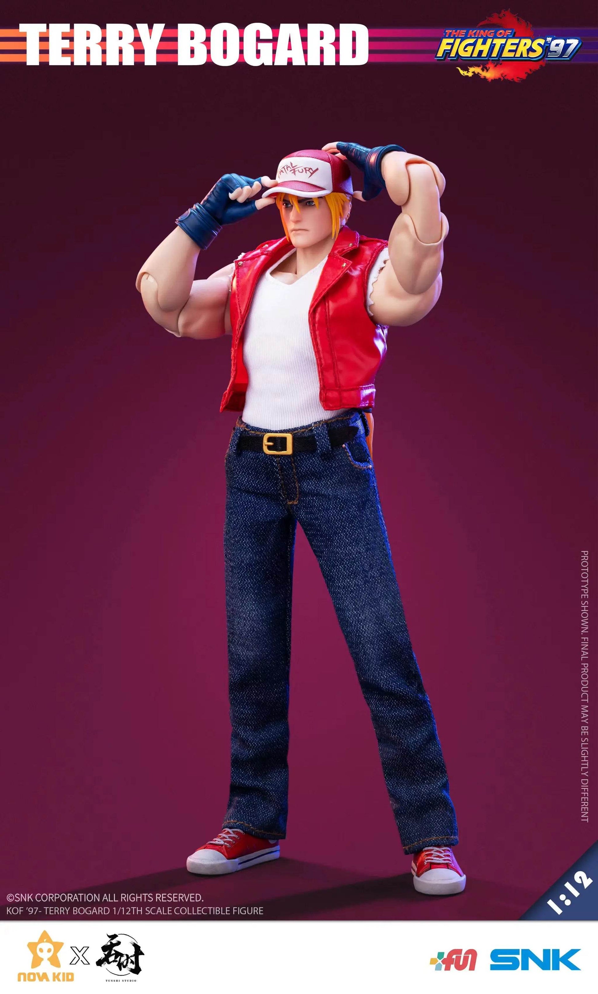 In Stock TS-XZZ-005 1/12 Scale Terry Bogard Action Figure - ToylandEU