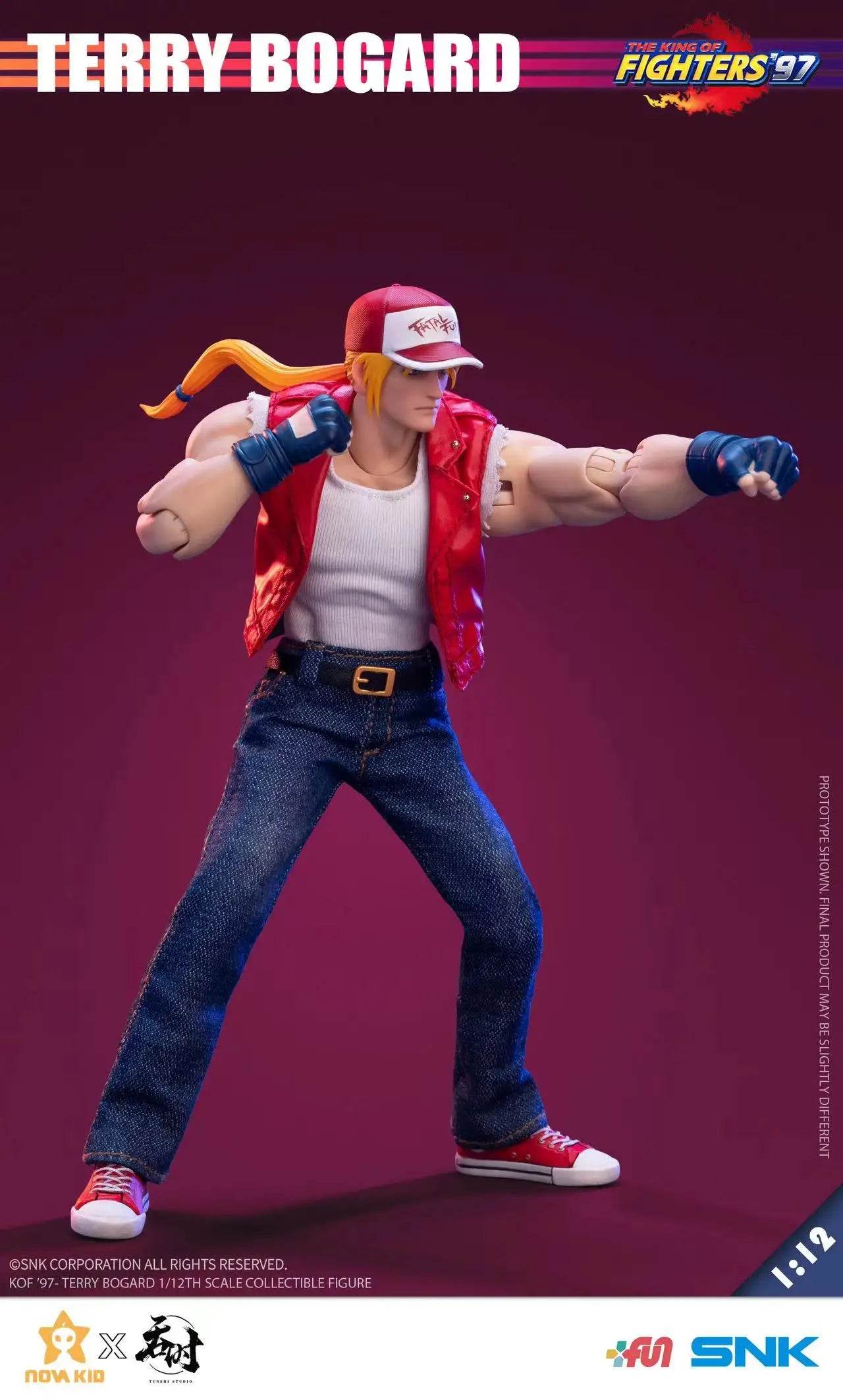 In Stock TS-XZZ-005 1/12 Scale Terry Bogard Action Figure - ToylandEU