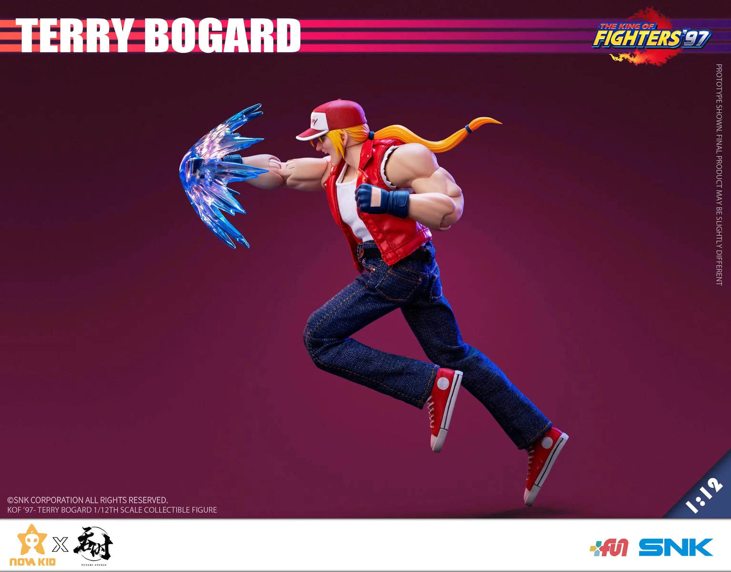 In Stock TS-XZZ-005 1/12 Scale Terry Bogard Action Figure - ToylandEU
