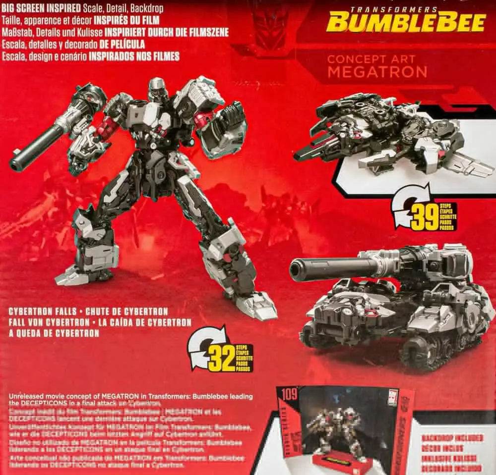 In Stock Transformers Studio Series 109 Megatron Action Figure - ToylandEU