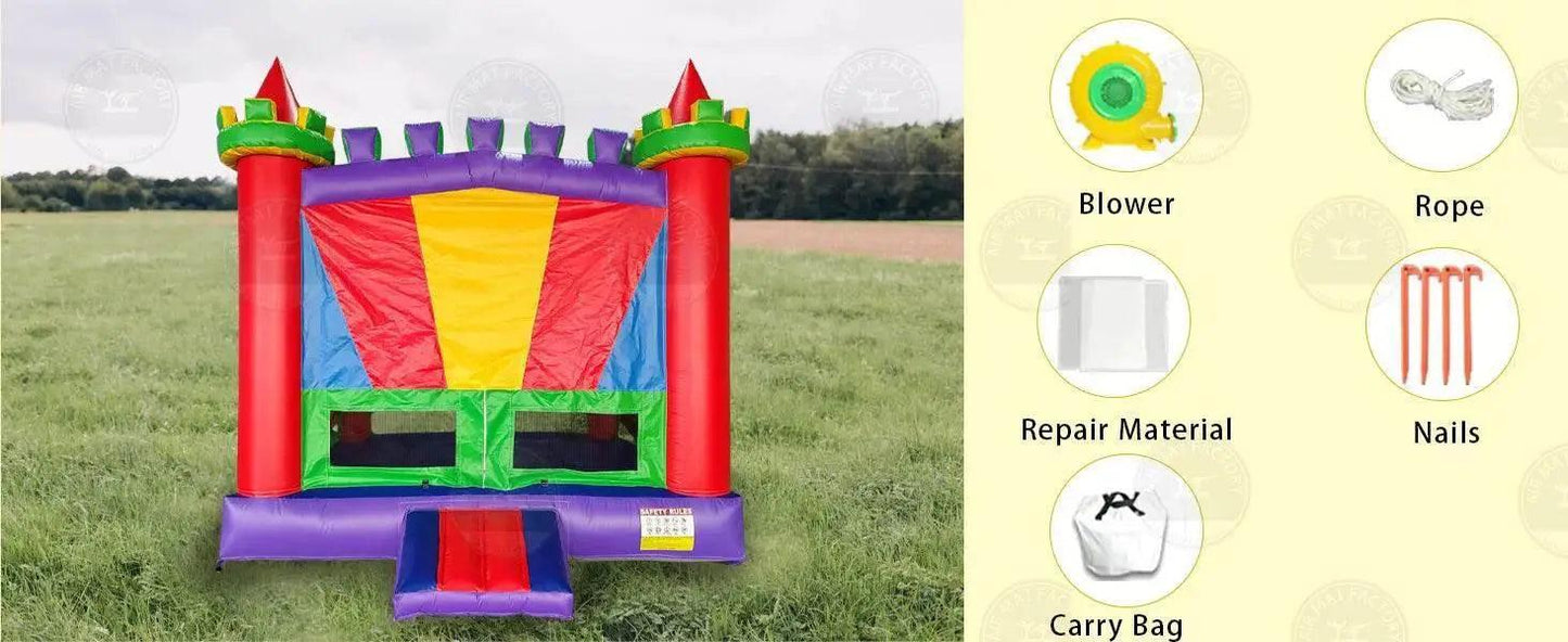  In Stock at US Warehouse Inflatable Castle Bounce House -  ToylandEU™