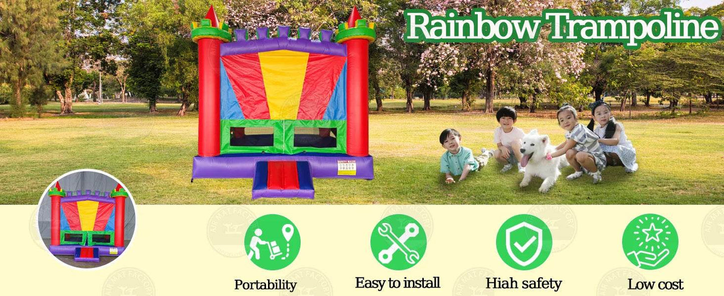 In Stock at US Warehouse Inflatable Castle Bounce House - ToylandEU