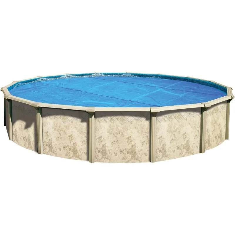 In The Swim 18' Premium Blue Round Solar Pool Cover 12 Mil - ToylandEU