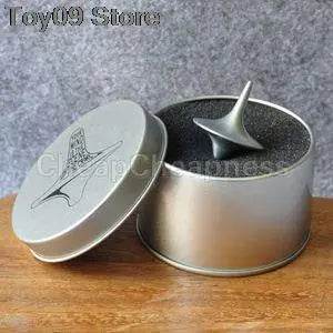 Inception-Inspired Silver Zinc Alloy Spinning Top Toy for Collectors - ToylandEU