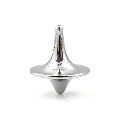 Inception-Inspired Silver Zinc Alloy Spinning Top Toy for Collectors - ToylandEU